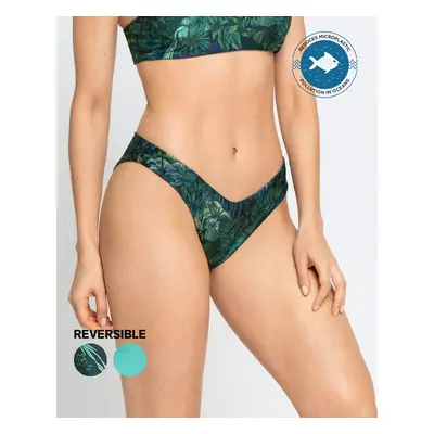 Eco-Friendly Reversible V-Cut Bikini Bottom