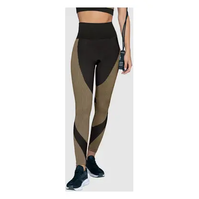 Seamless sculpting high-waisted graphic active legging