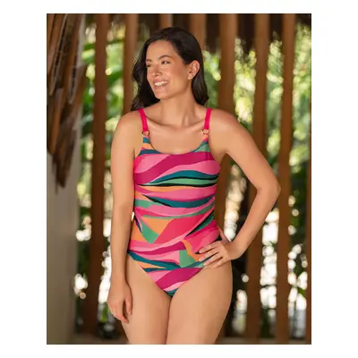 Eco-Friendly One Piece Swimsuit with Side and Back Coverage