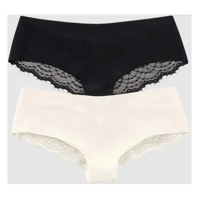 2-Pack Cheeky Lace Knickers