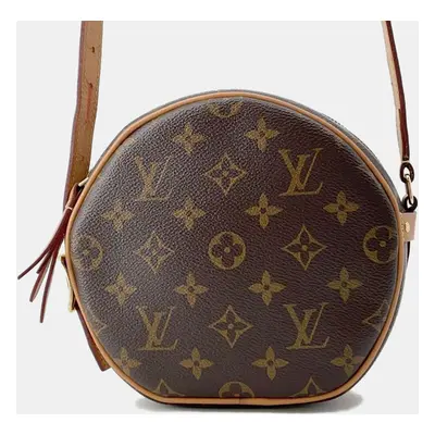 Louis Vuitton Brown Monogram Canvas and Leather Boite Chapeau Souple Shoulder Bag