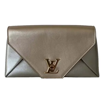 Louis Vuitton Metallic Leather Love Note Clutch