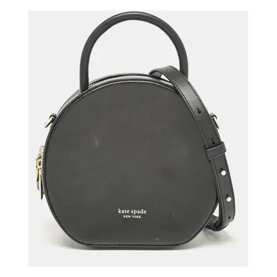 Kate Spade Black Leather Small Andi Canteen Shoulder Bag