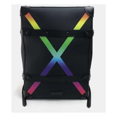 Louis Vuitton Black Leather Taiga Rainbow Backpack