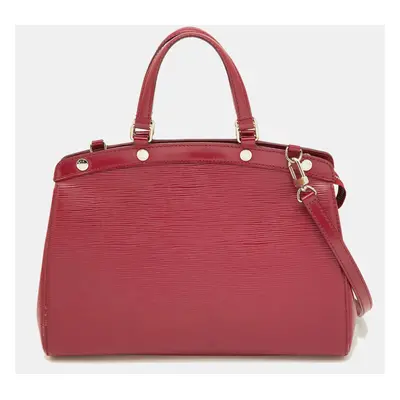 Louis Vuitton Fuchsia Epi Leather Brea MM Bag