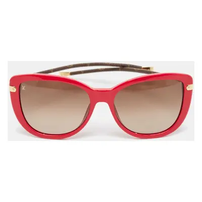 Louis Vuitton Magenta/Brown Gradient Z0744W Monogram Charlotte Sunglasses