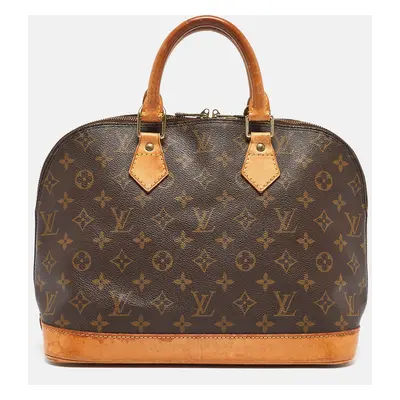 Louis Vuitton Monogram Canvas Alma PM Bag