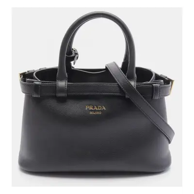 Prada Black Leather Handbag