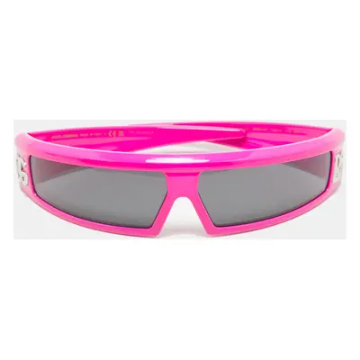 Dolce & Gabbana Pink/Black DG6181 Shield Sunglasses