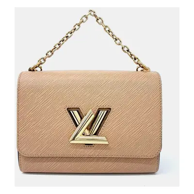 Louis Vuitton Camel Epi Leather Twist MM Crossbody Bag