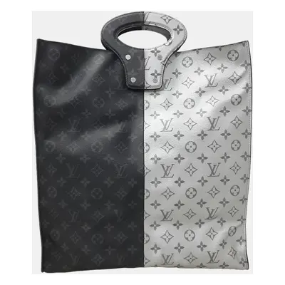 Louis Vuitton Grey/Black Monogram Canvas Pacific Eclipse Split Tote Bag