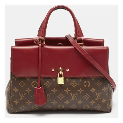 Louis Vuitton Burgundy Monogram Canvas Venus Bag