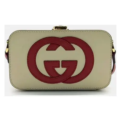 Gucci Beige Interlocking G Mini Crossbody bag