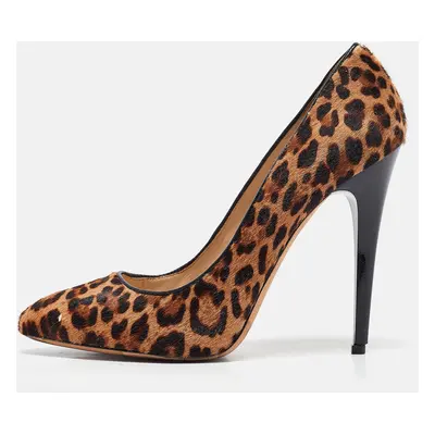 Jimmy Choo Brown Calf Hair Romy Pumps Size