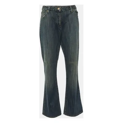 Emporio Armani Blue Washed Denim Jeans Waist 31"