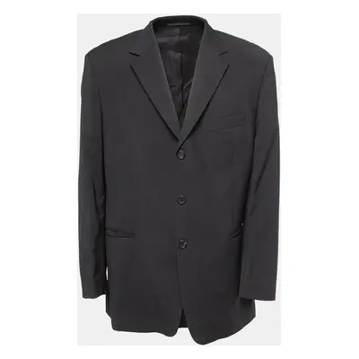 Boss By Hugo Boss Black Wool Single Breasted Blazer