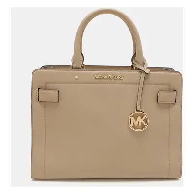 Michael Kors Beige Leather Rayne Tote