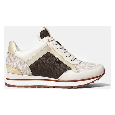 Michael Kors Maddy White leather trainer