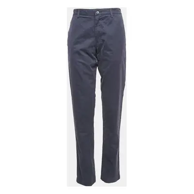 Zadig & Voltaire Grey Cotton Regular Trousers