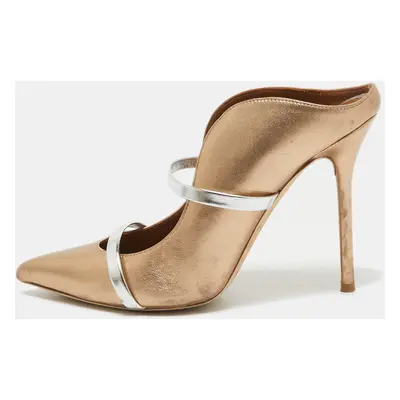 Malone Souliers Metallic Leather Maureen Mules Size