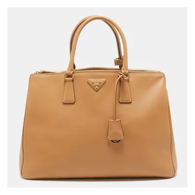 Prada Natural Leather Extra Large Galleria Tote