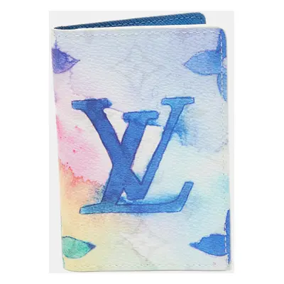 Louis Vuitton Monogram Watercolor Canvas Pocket Organizer