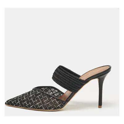 Malone Souliers Black Mesh Maisie Mules Size