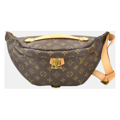 Louis Vuitton Body Monogram Bum Canvas Brown Waist Bag