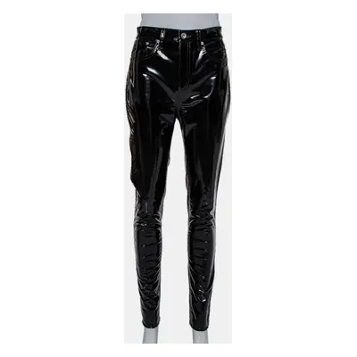 Rag & Bone Black Synthetic High Rise Pants