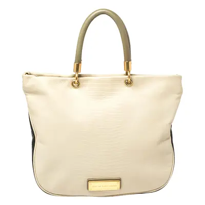 Marc by Marc Jacobs Tricolor Lizard Embossed Leather Too Hot to Handle Tote