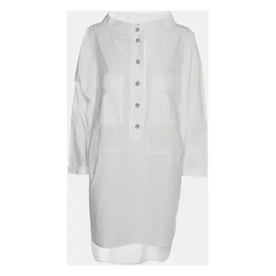 Kenzo White Cotton Long Sleeve Shirt