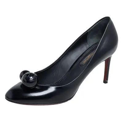 Louis Vuitton Black Patent Leather Betty Pumps Size 36.5