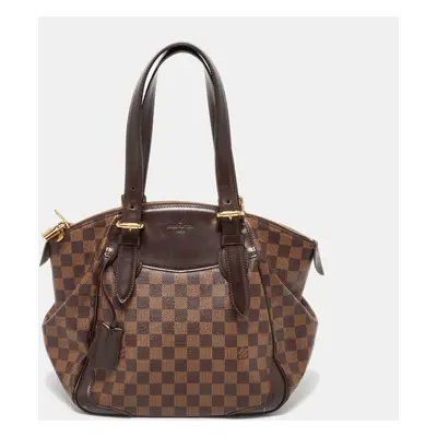 Louis Vuitton Damier Ebene Canvas Verona MM Bag