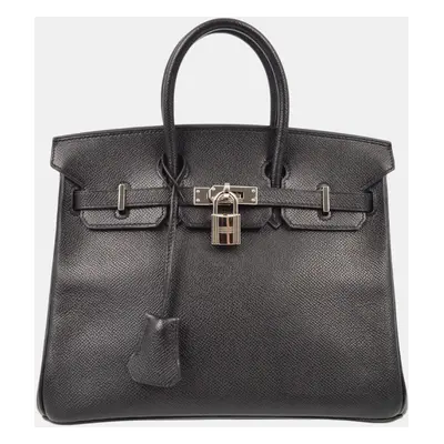 Hermes Black Epsom Birkin Handbag