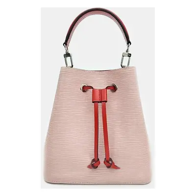 Louis Vuitton Rose Valerine Epi Leather Noe Noe BB Bucket Bag