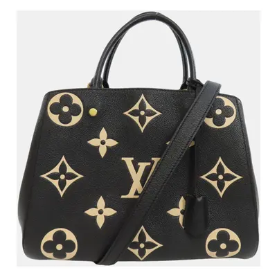 Louis Vuitton Montaigne Mm Empreinte Handbag