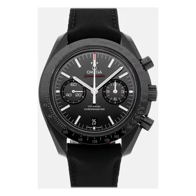 Omega Black Ceramic Speedmaster 311.92.44.51.01.007 Automatic Men's Wristwatch mm