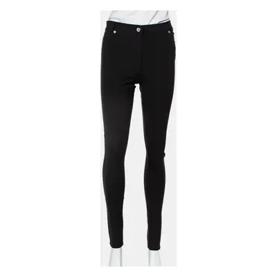 Givenchy Black Knit Skinny Leggings