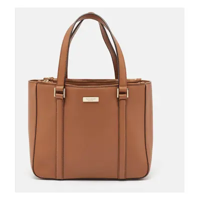 Kate Spade Brown Leather Newbury Lane Tote