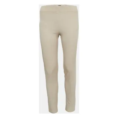 Joseph Beige Stretch Gabardine Leggings