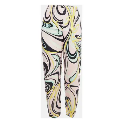 Emilio Pucci Multicolor Onde Print Cotton Track Pants