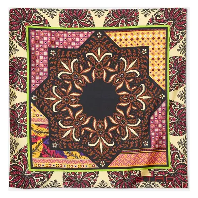 Etro Multicolor Printed Silk Pocket Square