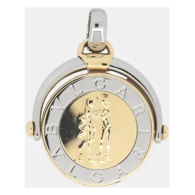 Bvlgari 18K Yellow Gold, White Gold Horoscope Gemini Pendant