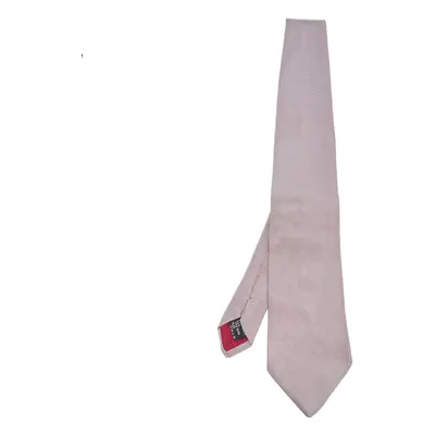 Etro Silver Striped Silk Tie