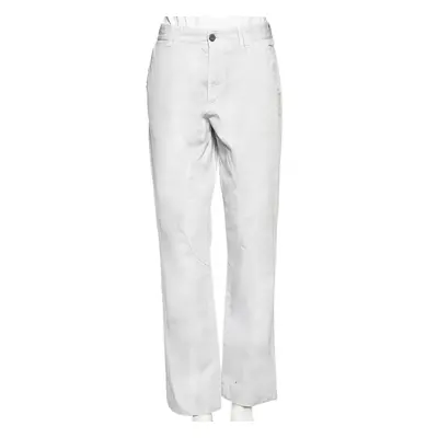 Class by Roberto Cavalli Pale Lilac Denim Biker Jeans