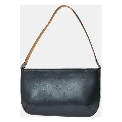 Louis Vuitton Blue Monogram Mat Fowler Handbag