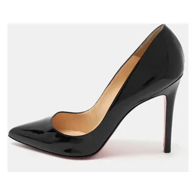 Christian Louboutin Black Patent Leather Pigalle Pumps Size