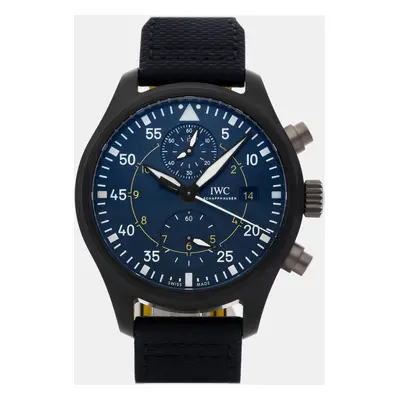 IWC Blue Ceramic Pilot's IW3890-08 Automatic Men's Wristwatch mm