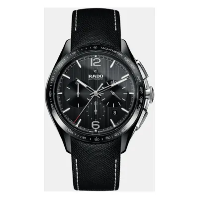 Rado Black leather watch mm