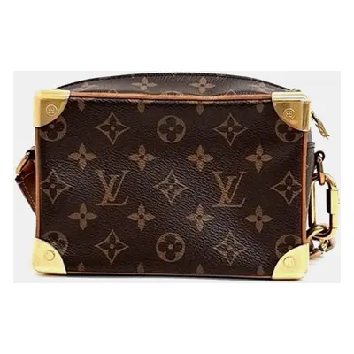 Louis Vuitton Brown Monogram Mini Soft Trunk Shoulder Bag